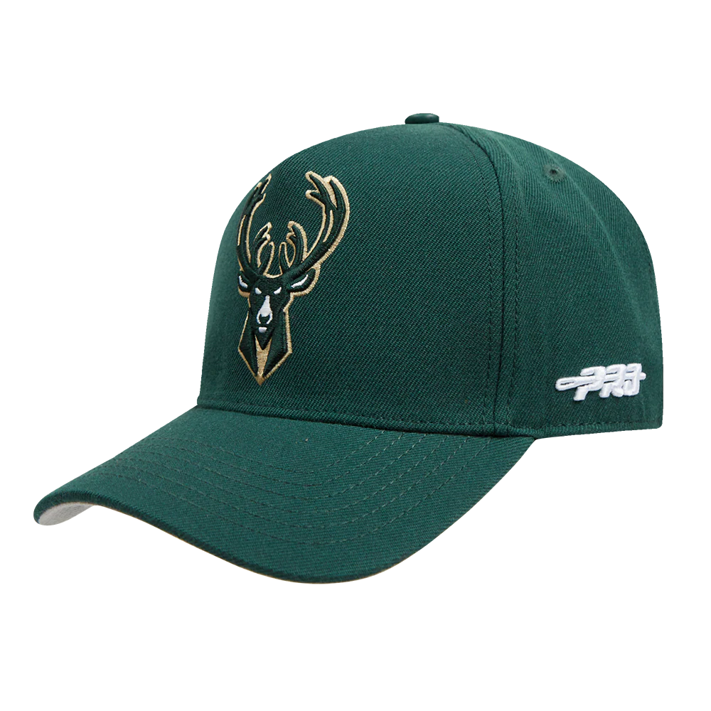 NBA MILWAUKEE BUCKS CITY RANSOM PINCH FRONT SNAPBACK (FOREST GREEN) - Image 2