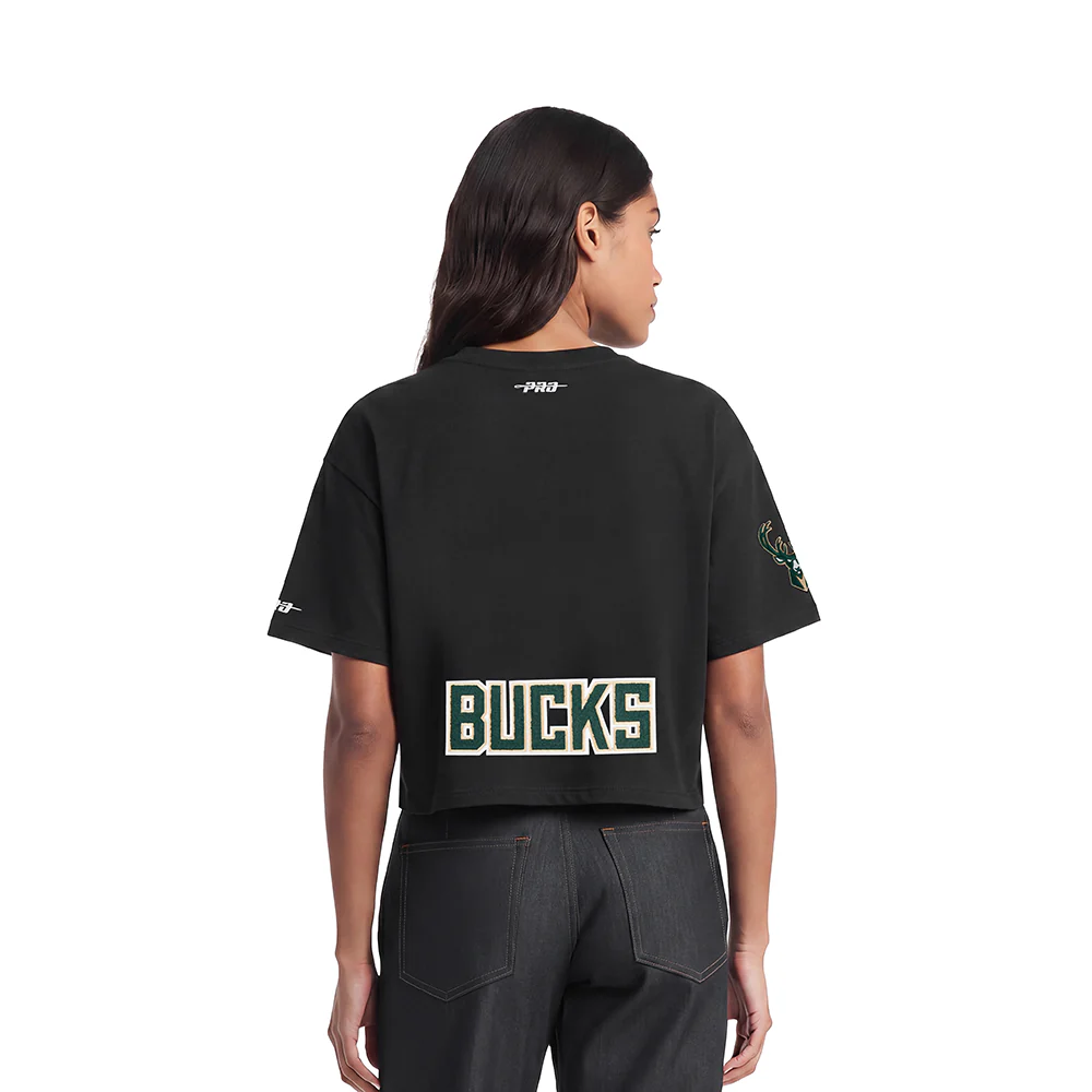 NBA MILWAUKEE BUCKS GIANNIS ANTETOKOUNMPO #34 CLASSIC PNN WOMEN'S SJ B (BLACK) - Image 2