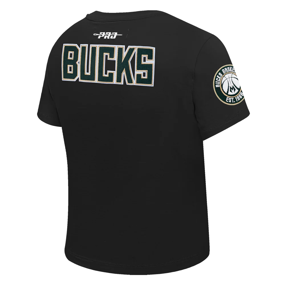 NBA MILWAUKEE BUCKS GIANNIS ANTETOKOUNMPO #34 CLASSIC PNN WOMEN'S SJ S (BLACK) - Image 4