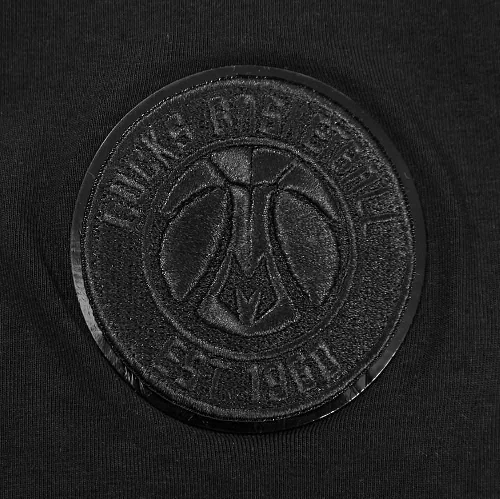 NBA MILWAUKEE BUCKS TRIPLE BLACK WOMEN'S BOXY TEE (TRIPLE BLACK) - Image 6