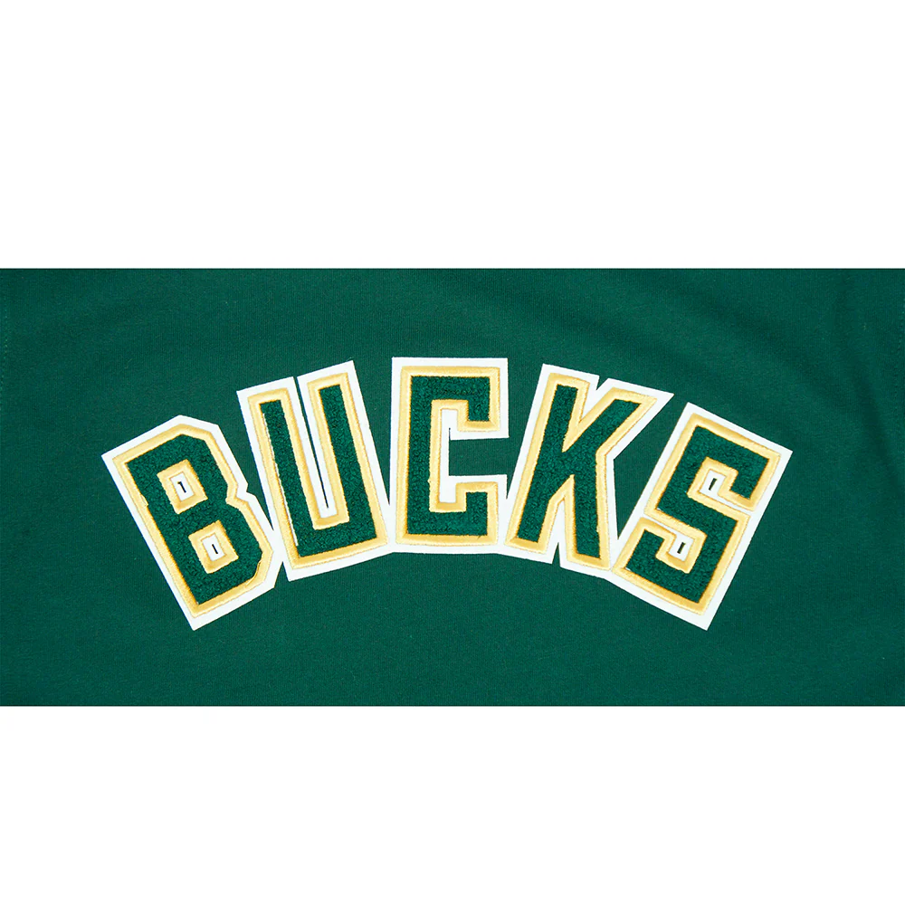 NBA MILWAUKEE BUCKS CLASSIC BIG BOYS SJ TEE (FOREST GREEN) - Image 7
