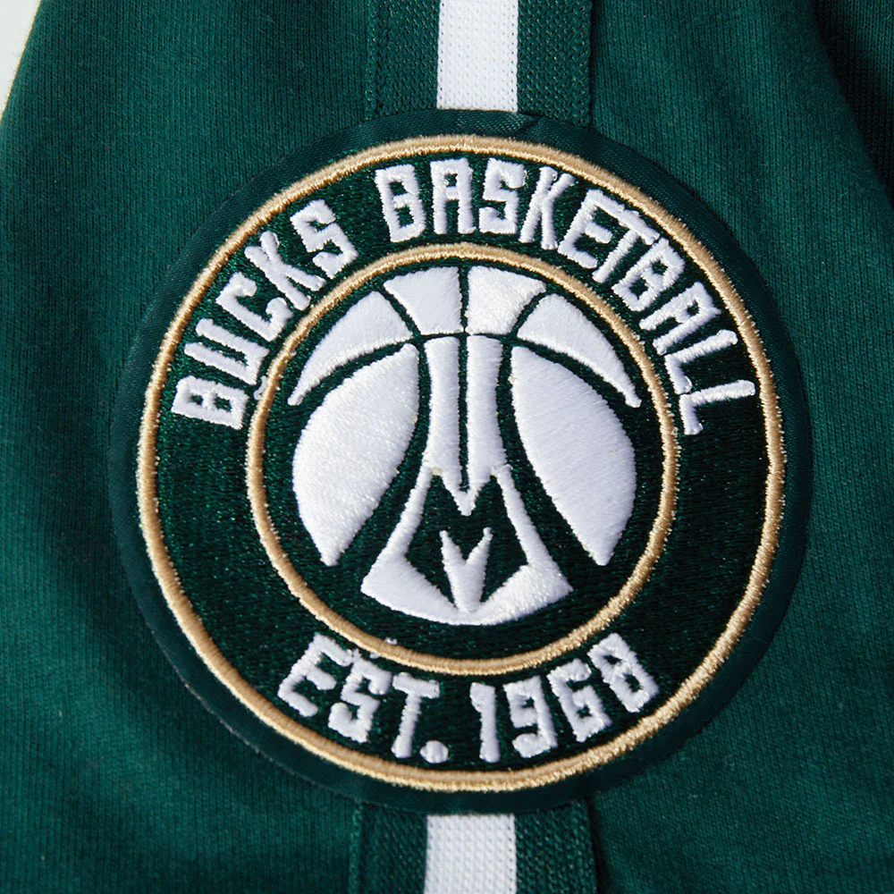 NBA MILWAUKEE BUCKS GIANNIS ANTETOKOUNMPO #34 CLASSIC PNN BIG BOY'S SS (FOREST GREEN) - Image 8