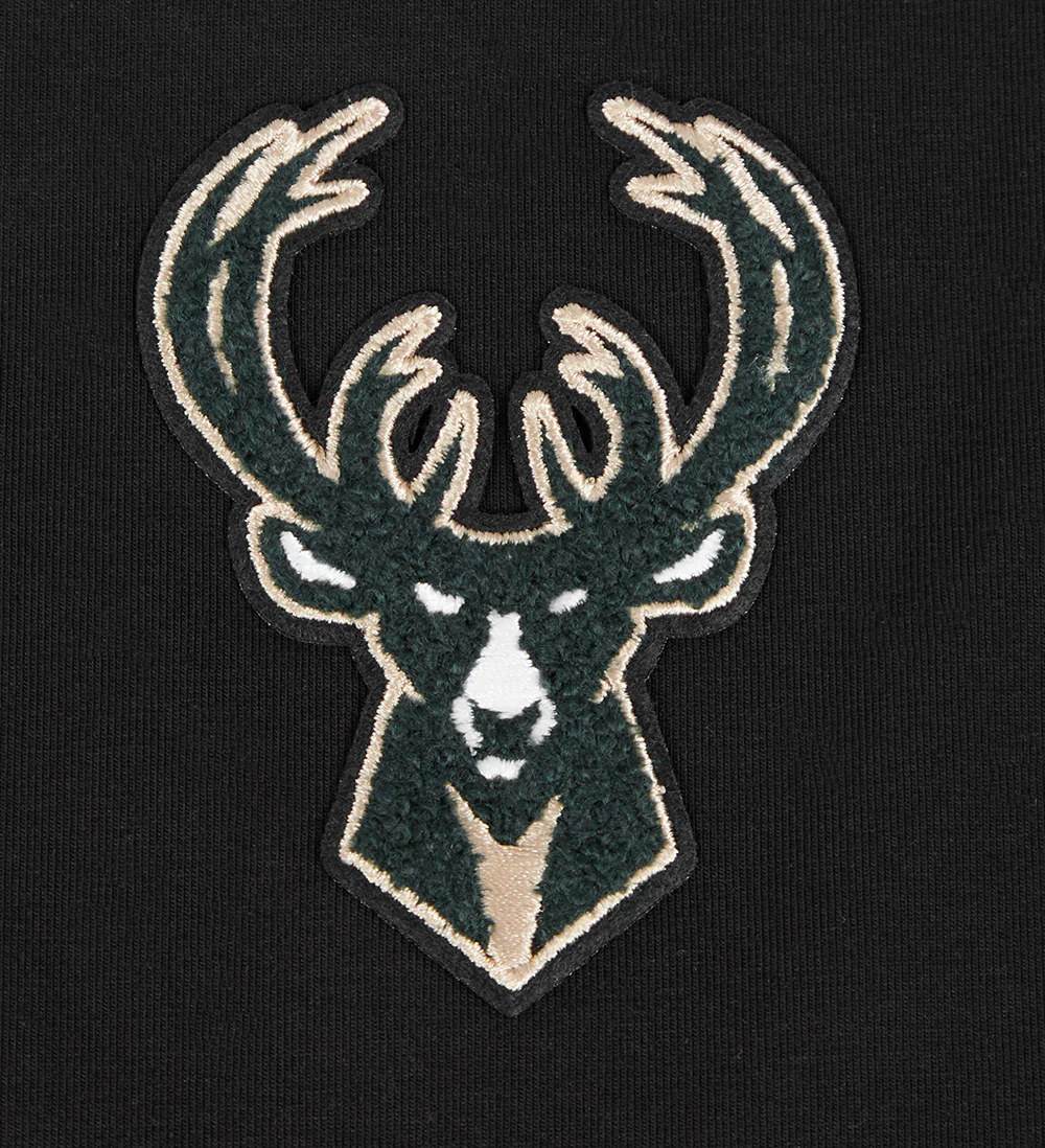 NBA MILWAUKEE BUCKS CLASSIC WOMEN'S BODYCON DRESS (BLACK) - Image 5