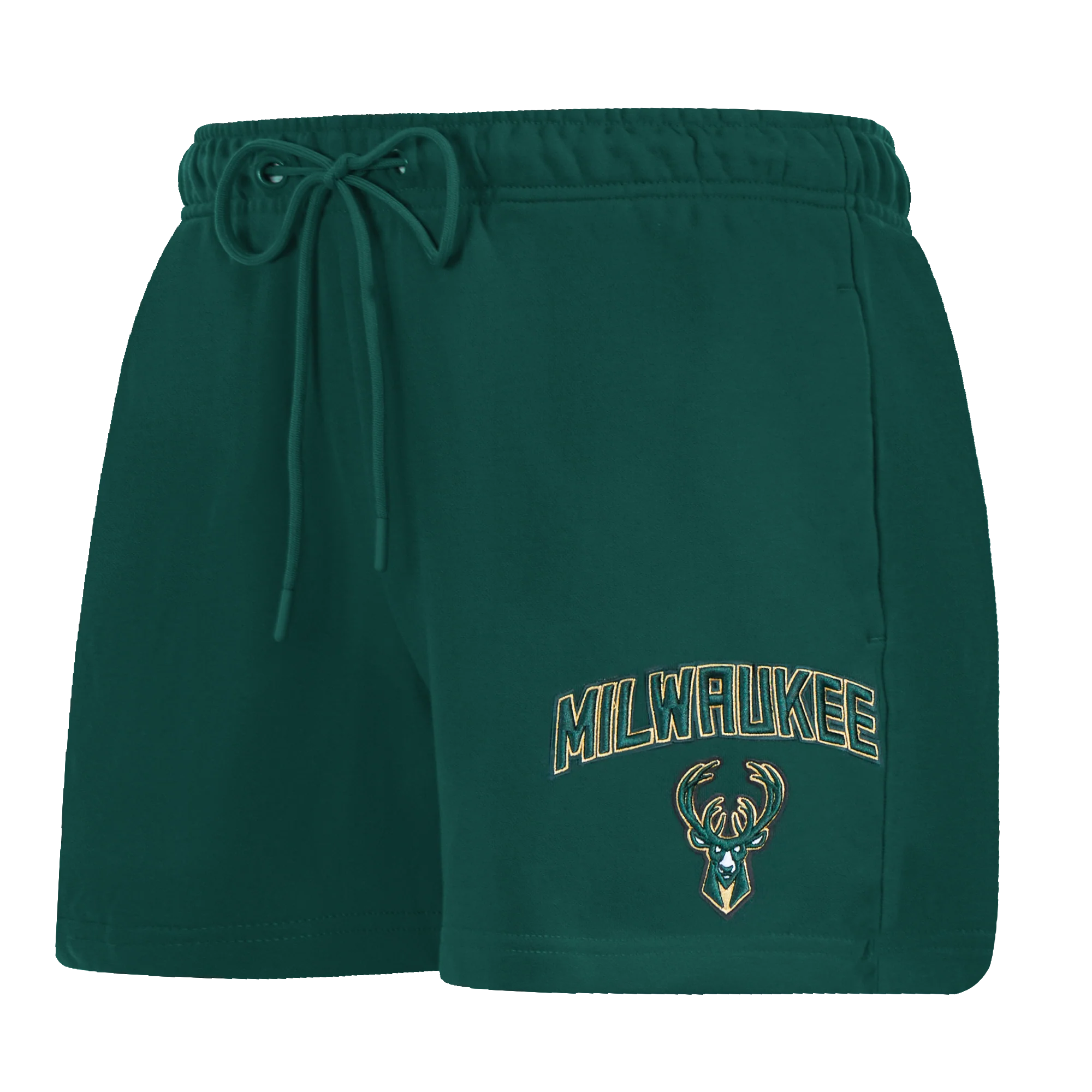 NBA MILWAUKEE BUCKS CLASSIC WOMEN'S SHORT (FOREST GREEN)
