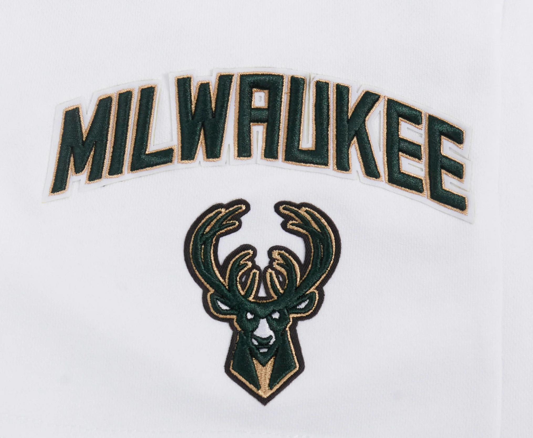 NBA MILWAUKEE BUCKS CLASSIC WOMEN'S SHORT (WHITE) - Image 5