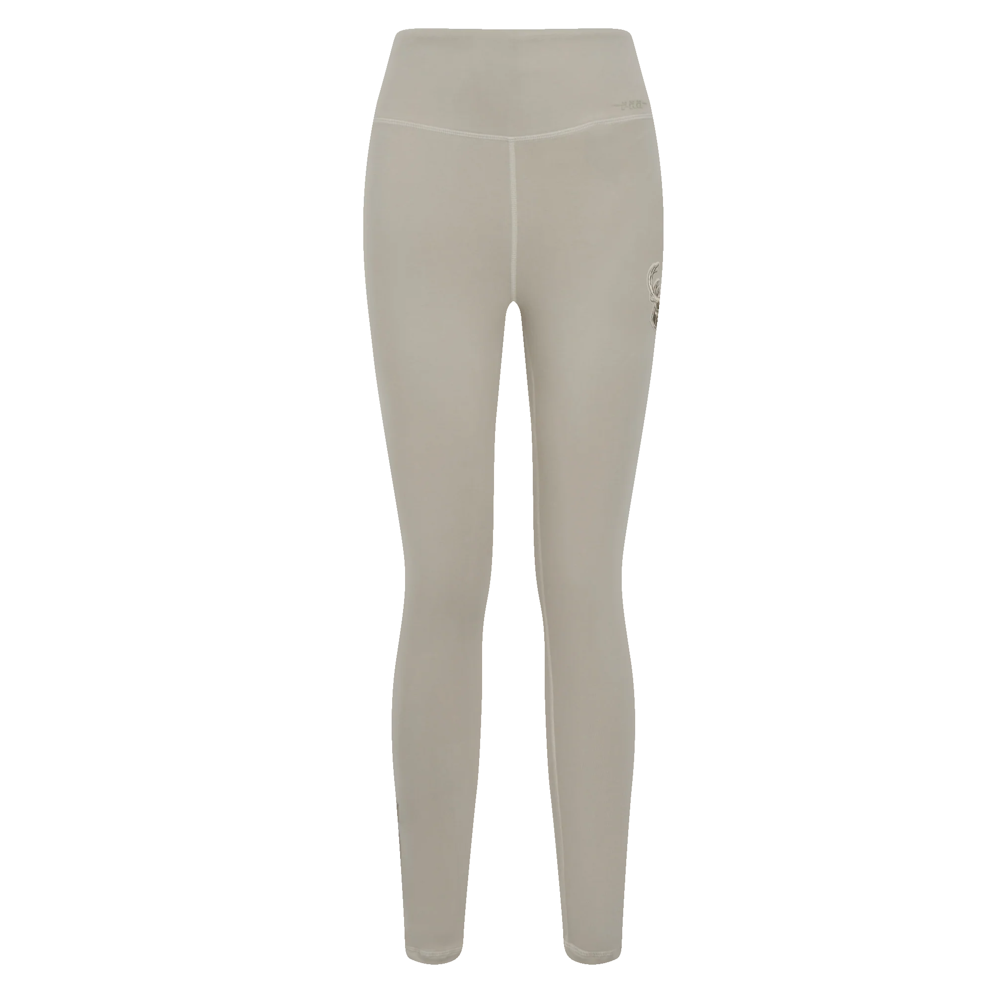 NBA MILWAUKEE BUCKS NEUTRAL WOMEN'S JERSEY LEGGING (TAUPE) - Image 2