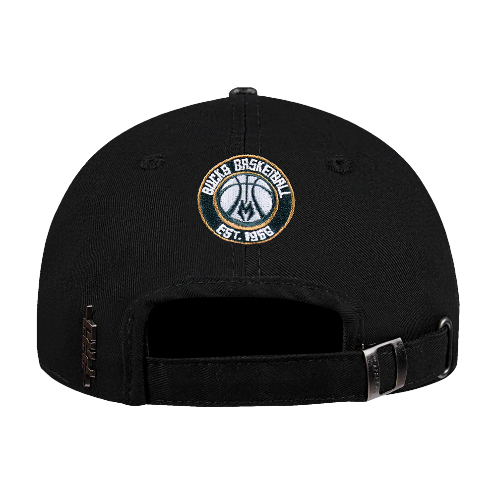 NBA MILWAUKEE BUCKS JEWELS WOMEN'S DAD HAT (BLACK) - Image 4