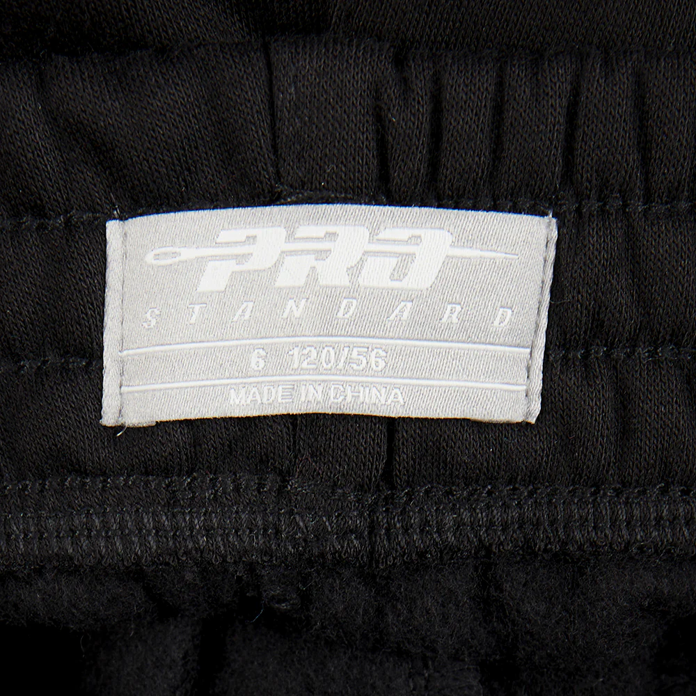 NBA MILWAUKEE BUCKS RETRO CLASSIC LITTLE BOYS RIB FLEECE SWEATPANT (BLACK) - Image 7