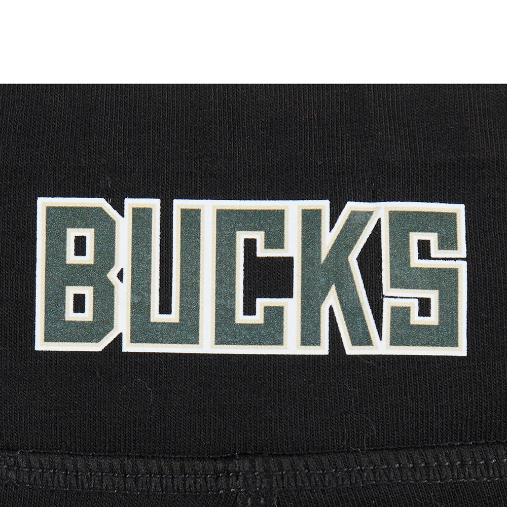 NBA MILWAUKEE BUCKS CLASSIC LITTLE GIRLS LEGGING (BLACK) - Image 10