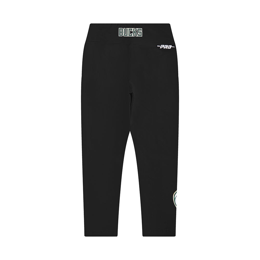 NBA MILWAUKEE BUCKS CLASSIC LITTLE GIRLS LEGGING (BLACK) - Image 5