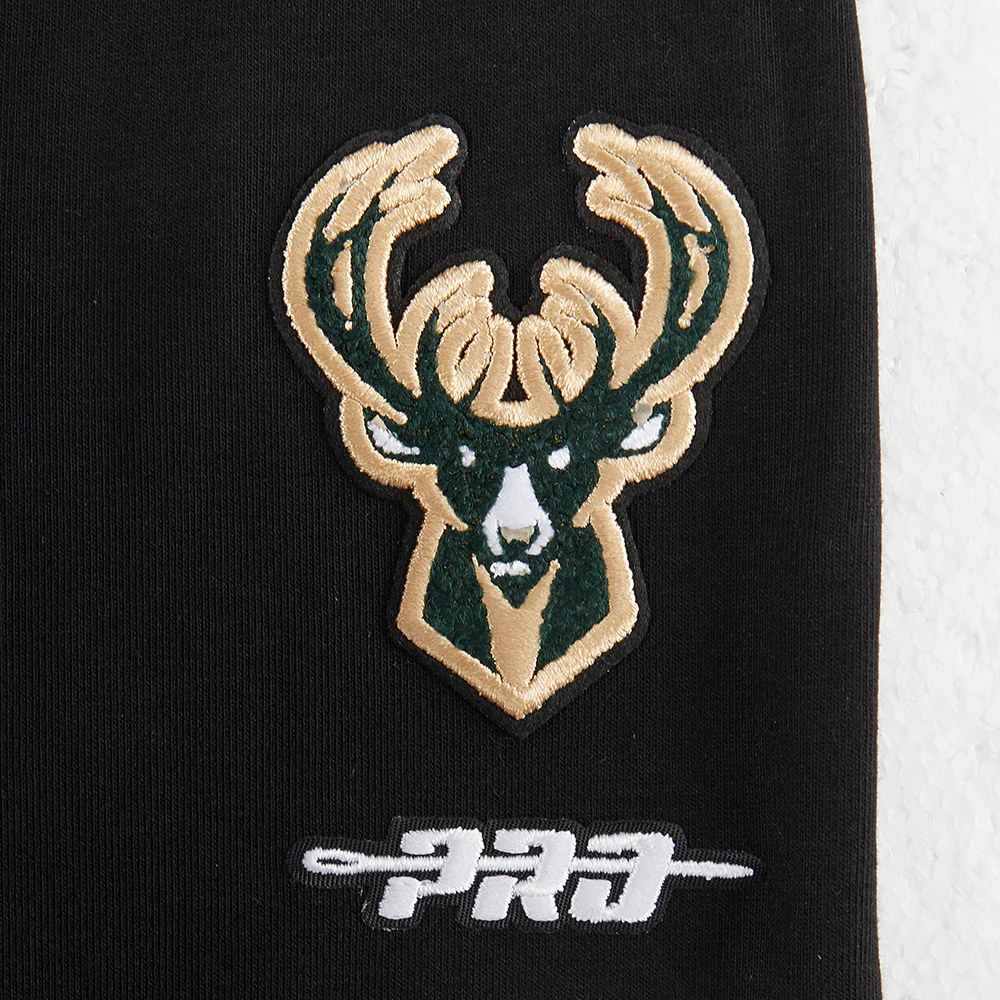 NBA MILWAUKEE BUCKS CLASSIC LITTLE GIRLS LEGGING (BLACK) - Image 9