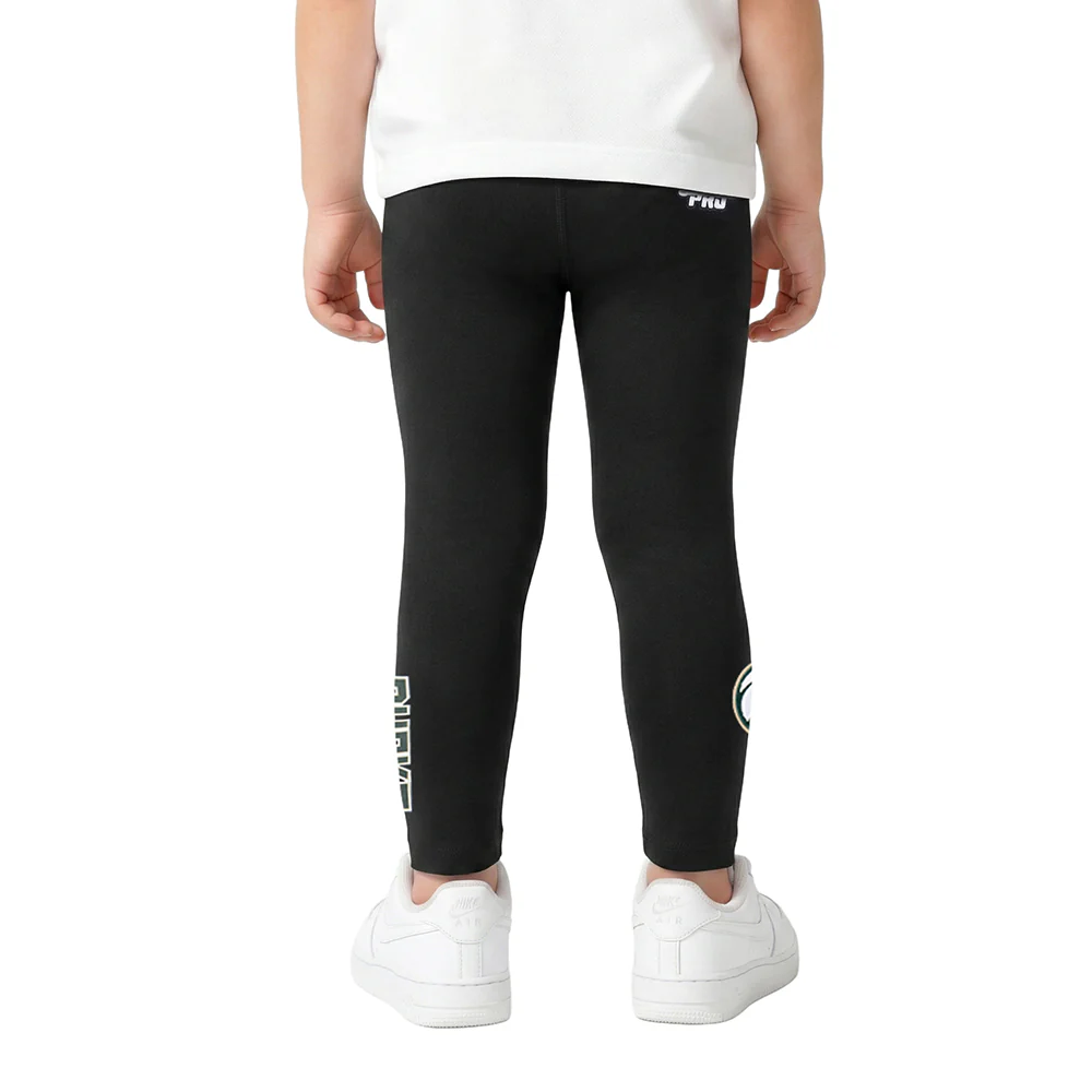 NBA MILWAUKEE BUCKS CLASSIC TODDLER GIRLS LEGGING (BLACK) - Image 2