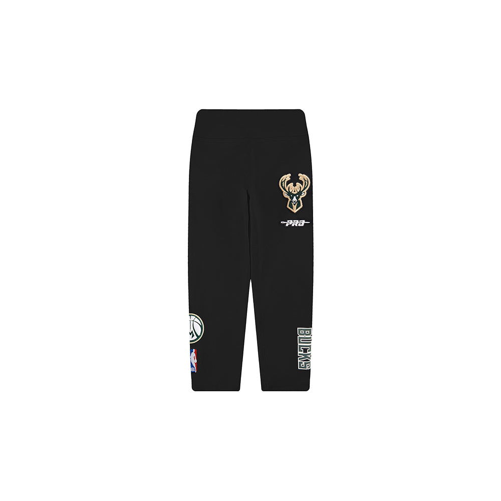 NBA MILWAUKEE BUCKS CLASSIC TODDLER GIRLS LEGGING (BLACK) - Image 4