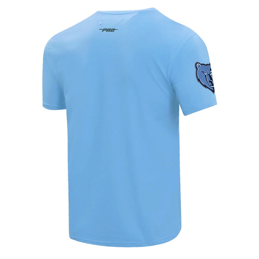 NBA MEMPHIS GRIZZLIES SCRIPT TAIL MEN'S   TEE (UNIVERSITY BLUE) - Image 3