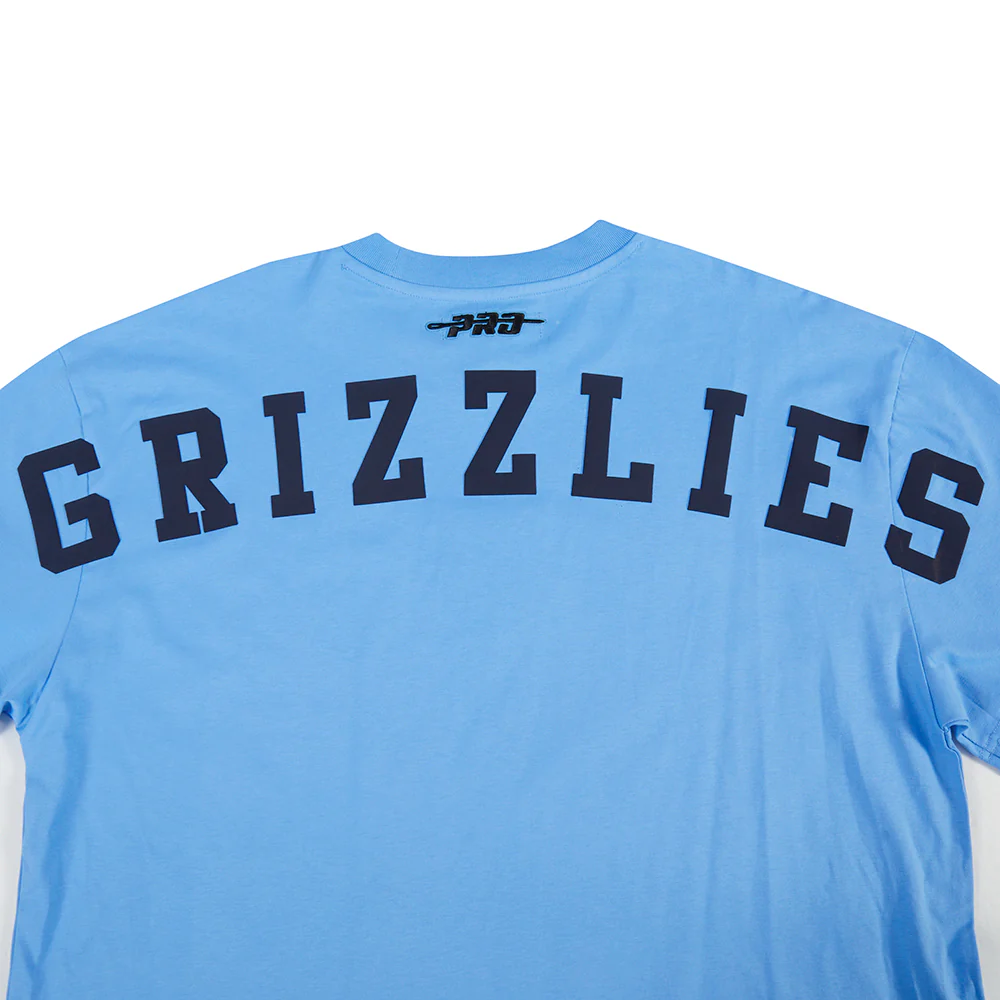 NBA MEMPHIS GRIZZLIES WINGSPAN MEN'S CJ DROP SHOULDER TEE (UNIVERSITY BLUE) - Image 9