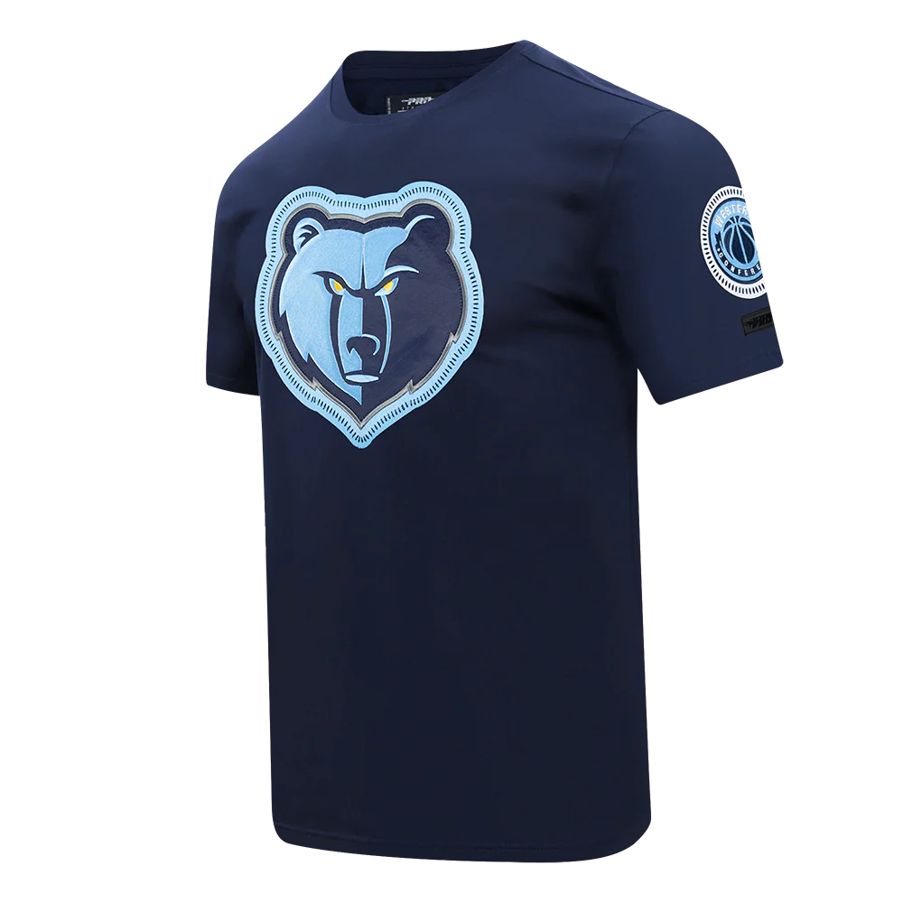 NBA MEMPHIS GRIZZLIES DIY PICK STITCH MEN'S SINGLE JERSEY TEE (MIDNIGHT NAVY) - Image 2