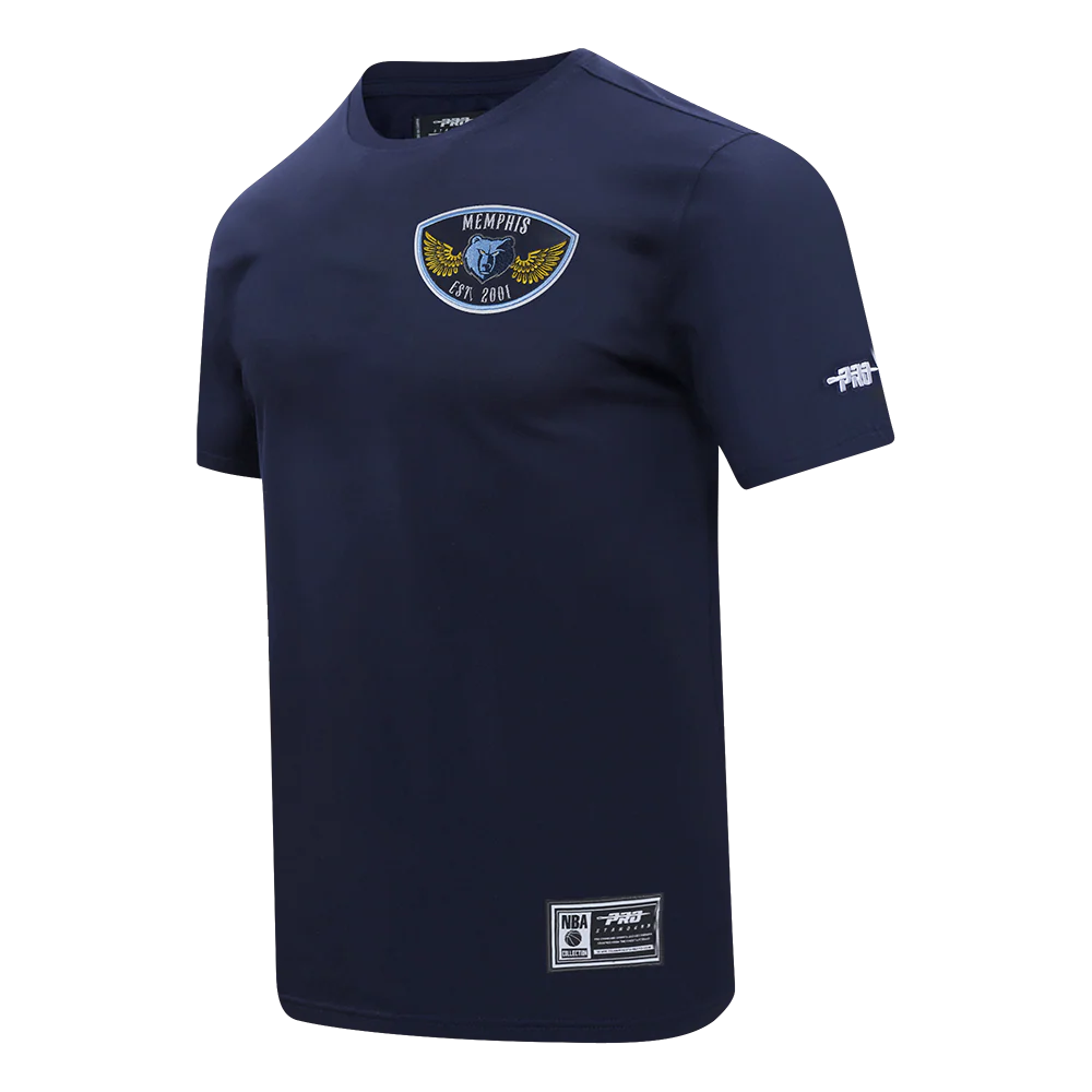 NBA MEMPHIS GRIZZLIES BORN FOR SPORT MEN'S SJ TEE (MIDNIGHT NAVY) - Image 4