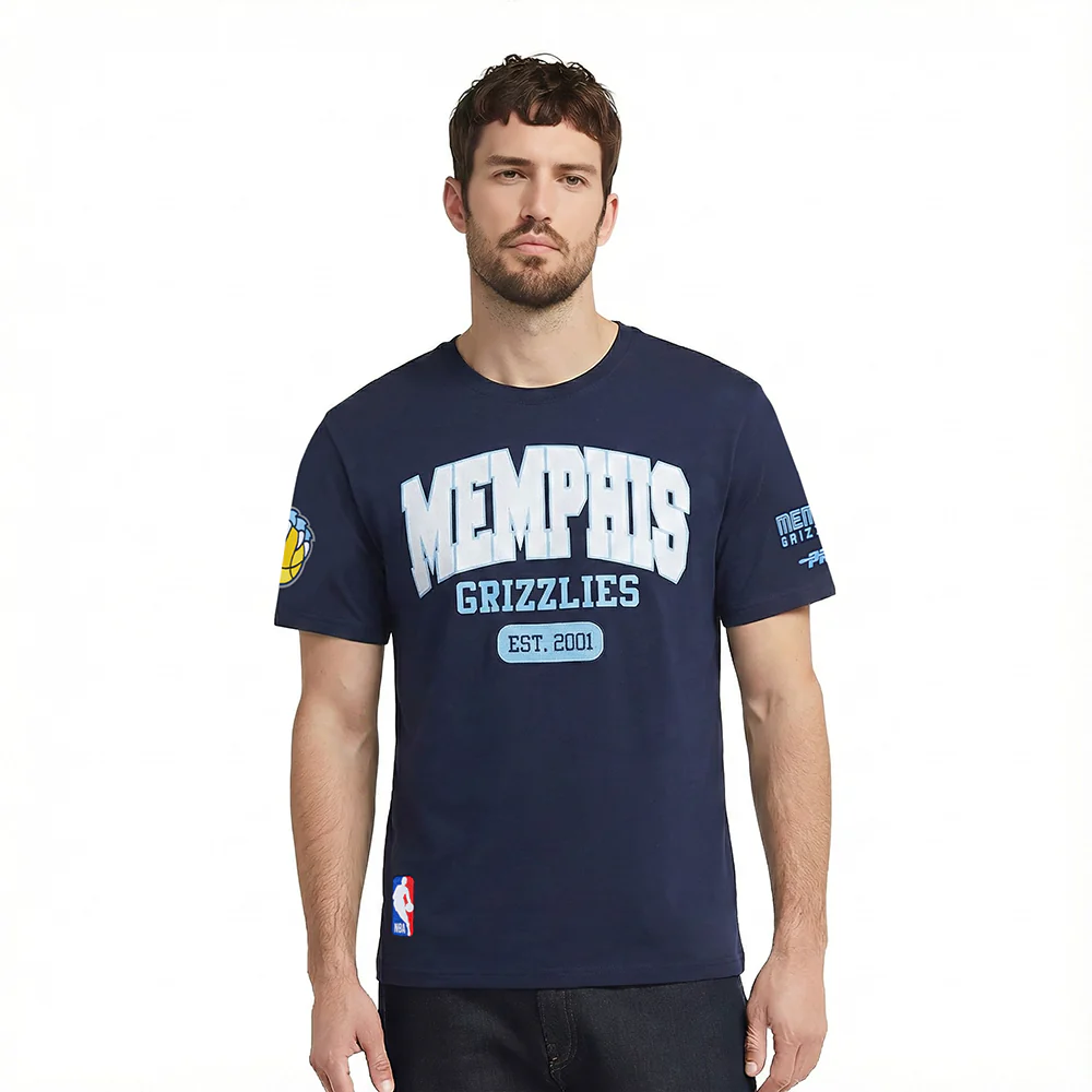 NBA MEMPHIS GRIZZLIES CITY ARCH MEN'S SJ TEE (MIDNIGHT NAVY)