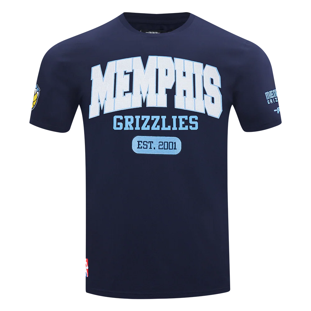 NBA MEMPHIS GRIZZLIES CITY ARCH MEN'S SJ TEE (MIDNIGHT NAVY) - Image 3