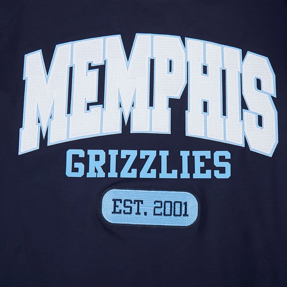 NBA MEMPHIS GRIZZLIES CITY ARCH MEN'S SJ TEE (MIDNIGHT NAVY) - Image 9