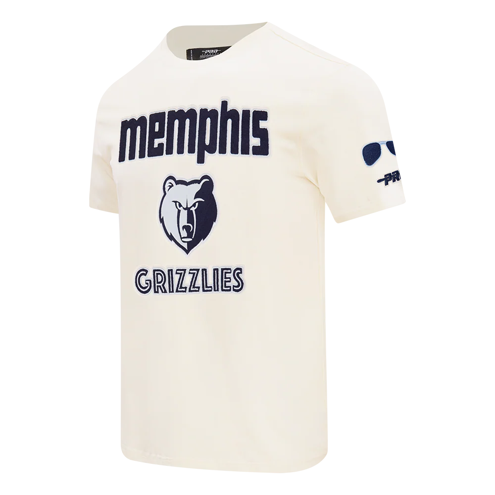 NBA MEMPHIS GRIZZLIES CITY EDITION 25-26 MEN'S SJ TEE (EGGSHELL) - Image 3