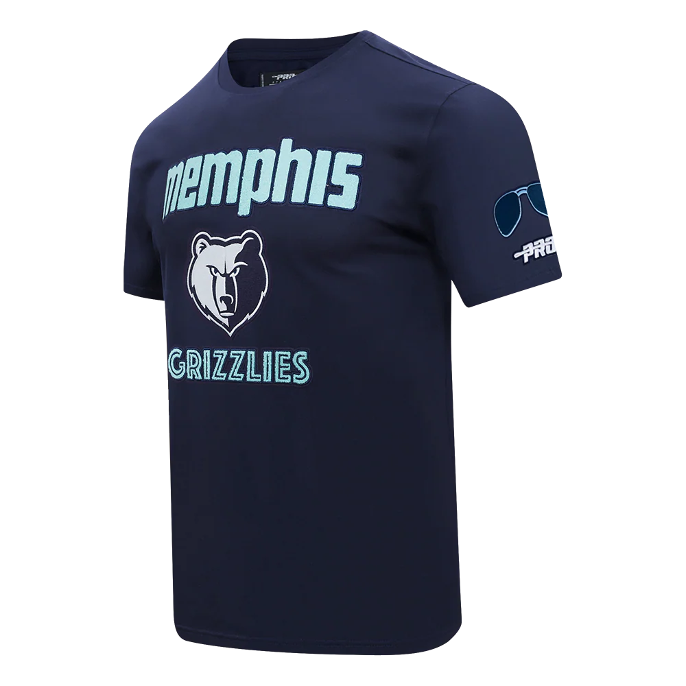 NBA MEMPHIS GRIZZLIES CITY EDITION 25-26 MEN'S SJ TEE (MIDNIGHT NAVY) - Image 3