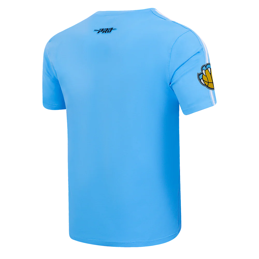 NBA MEMPHIS GRIZZLIES JA MORANT #12 CLASSIC PNN MEN'S SJ TAPING TEE (UNIVERSITY BLUE) - Image 4
