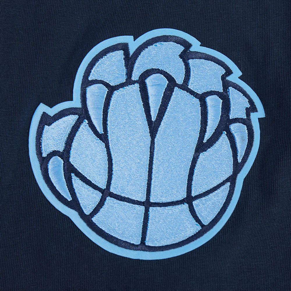 NBA MEMPHIS GRIZZLIES FIRST TEAM MEN'S S/S TEE (WASHED MIDNIGHT NAVY) - Image 6