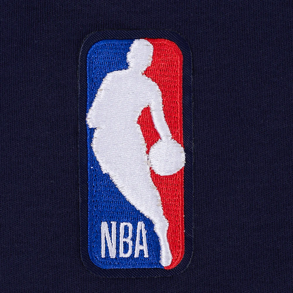 NBA MEMPHIS GRIZZLIES FIRST TEAM MEN'S RAGLAN TEE (EGGSHELL/ MIDNIGHT NAVY) - Image 8