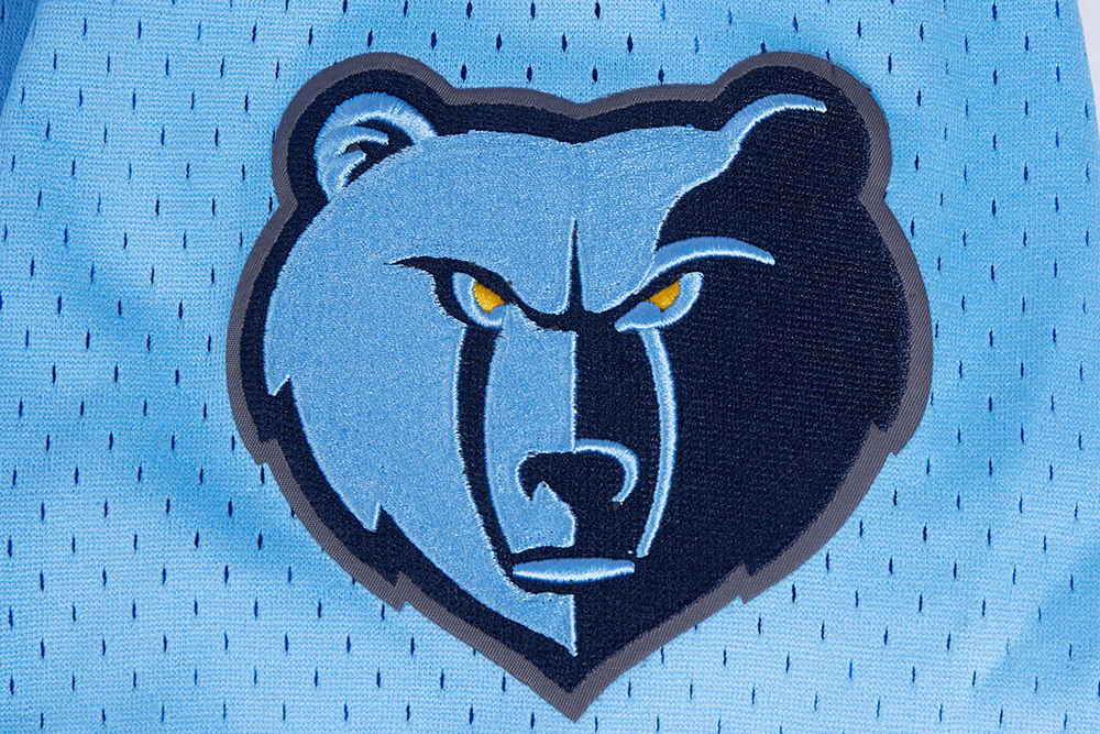 NBA MEMPHIS GRIZZLIES MESH MEN'S BUTTON DOWN MESH TOP (UNIVERSITY BLUE) - Image 11