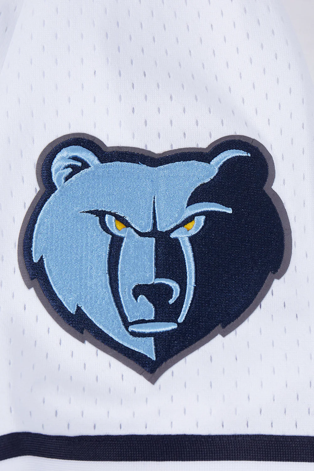 NBA MEMPHIS GRIZZLIES MESH MEN'S BUTTON DOWN MESH TOP (WHITE) - Image 11