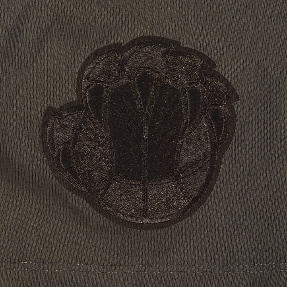 NBA MEMPHIS GRIZZLIES NEUTRAL MEN'S DROP SHOULDER TEE (DARK TAUPE) - Image 6