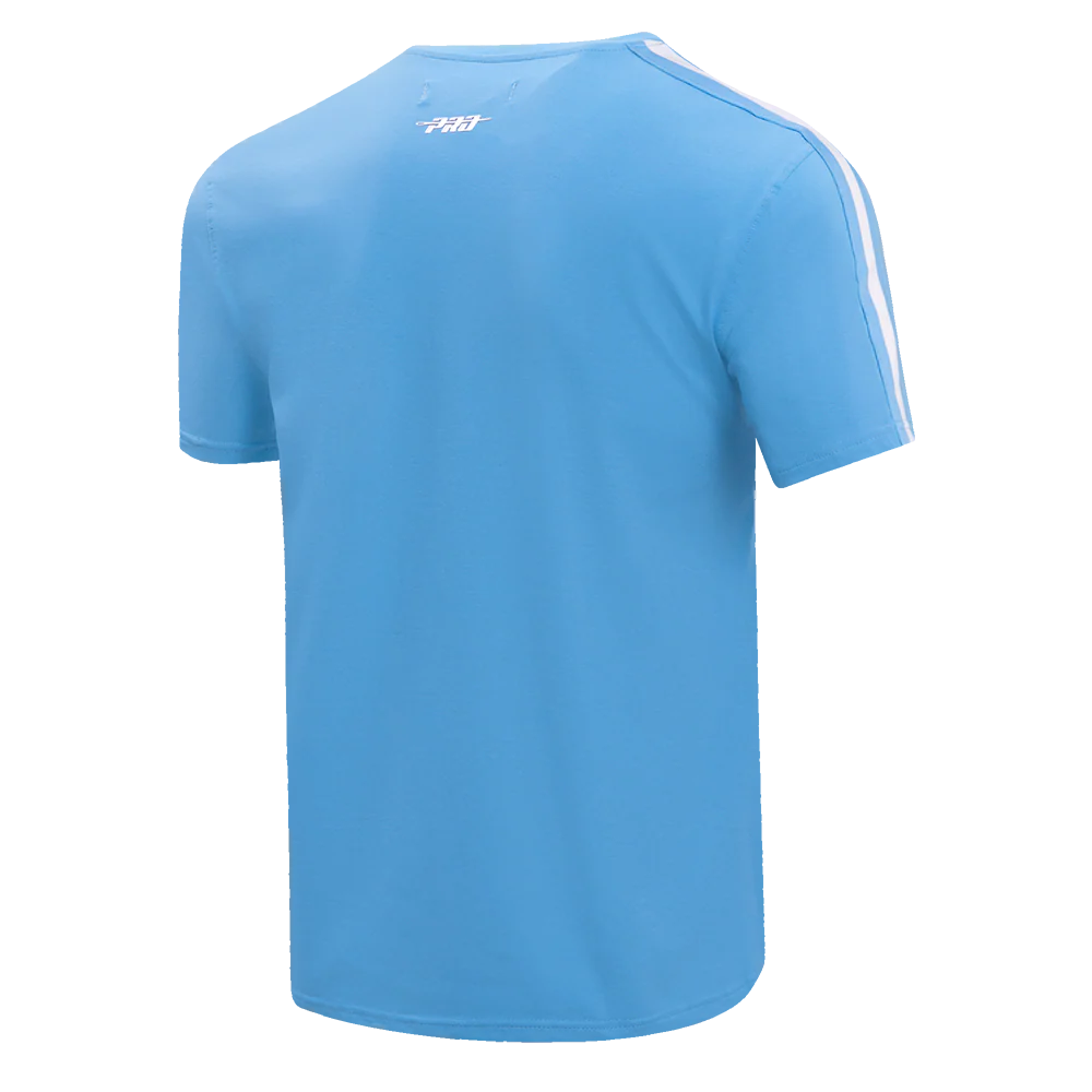 NBA MEMPHIS GRIZZLIES RETRO CLASSIC MEN'S STRIPED TEE (UNIVERSITY BLUE) - Image 4