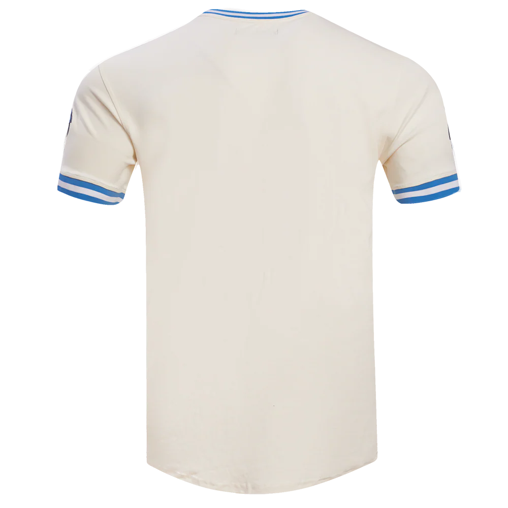 NBA MEMPHIS GRIZZLIES RETRO CLASSICS MEN'S S/S TEE (EGGSHELL/UNIVERSAL BLUE) - Image 4