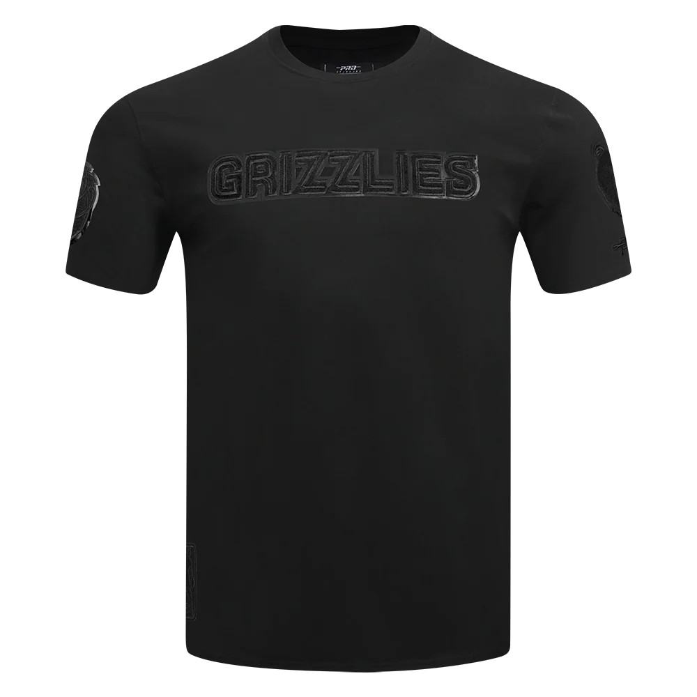 NBA MEMPHIS GRIZZLIES CLASSIC 3BK MEN'S SJ TEE (TRIPLE BLACK)