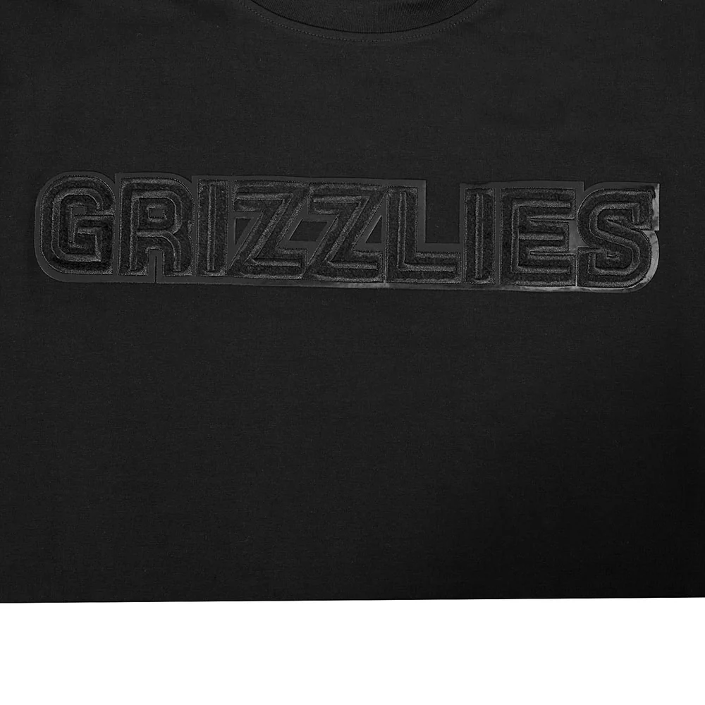 NBA MEMPHIS GRIZZLIES CLASSIC 3BK MEN'S SJ TEE (TRIPLE BLACK) - Image 6