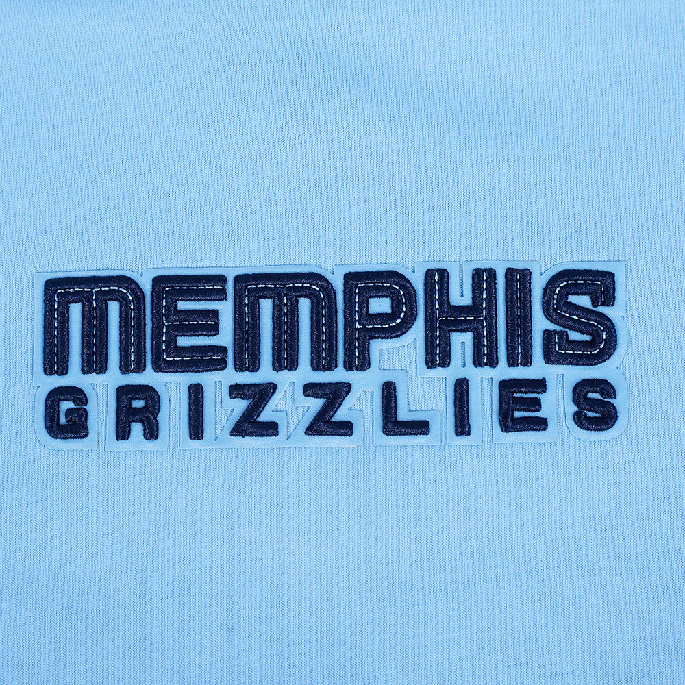NBA MEMPHIS GRIZZLIES WINGSPAN MEN'S DROP SHOULDER LONG SLEEVE TEE (UNIVERSITY BLUE) - Image 7