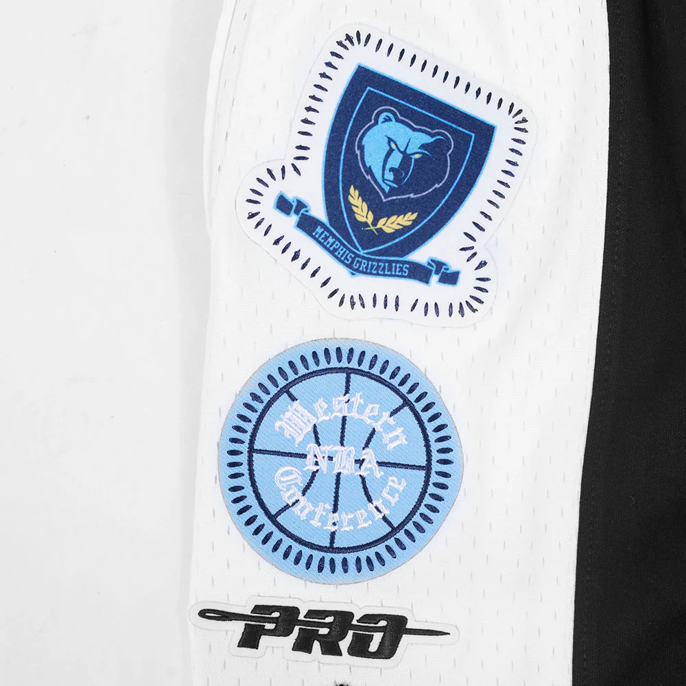 NBA MEMPHIS GRIZZLIES DIY PICK STITCH MEN'S DOUBLE KNIT 2.0 SHORT (BLACK) - Image 7