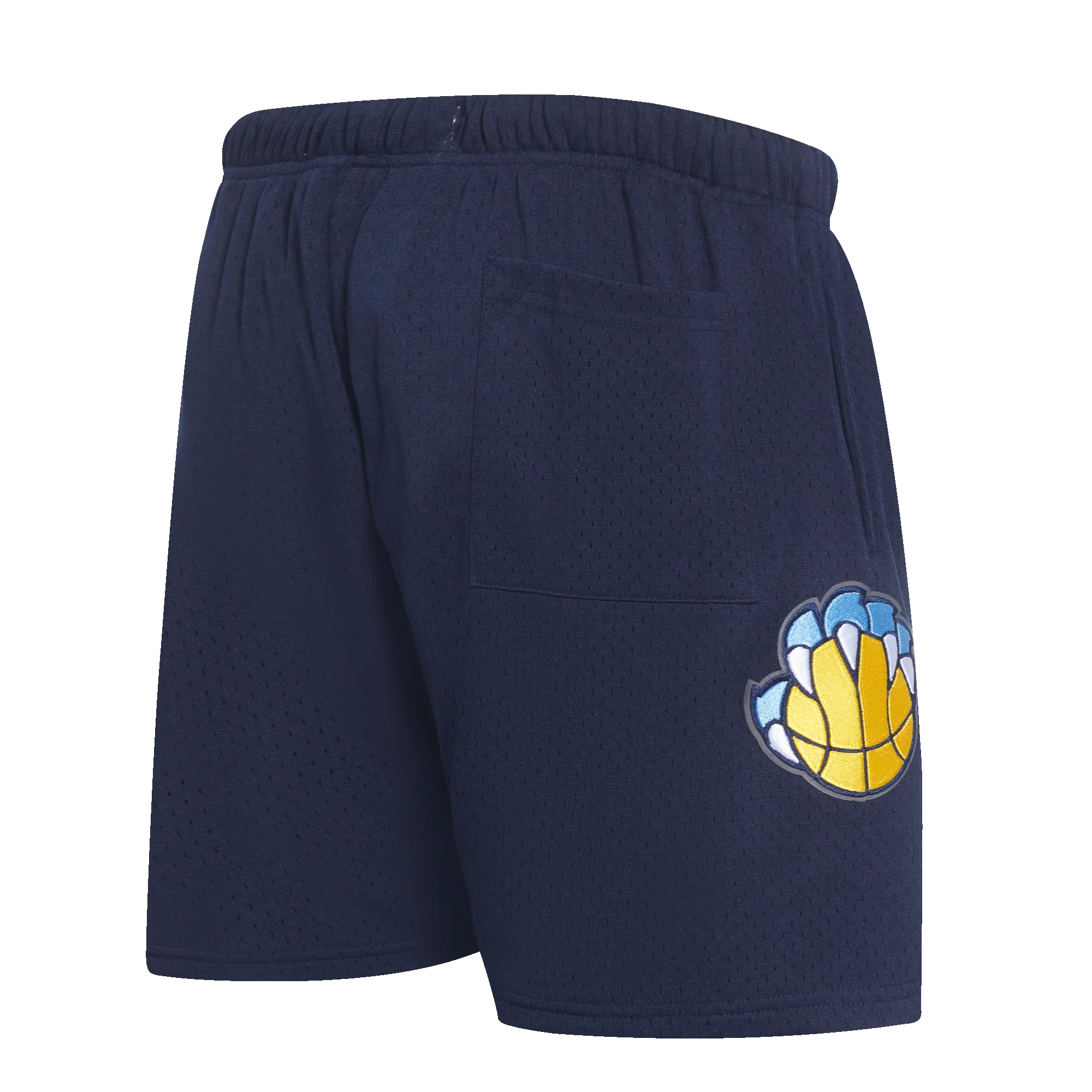 NBA MEMPHIS GRIZZLIES JA MORANT #12 MEN'S MESH SHORT (MIDNIGHT NAVY) - Image 3