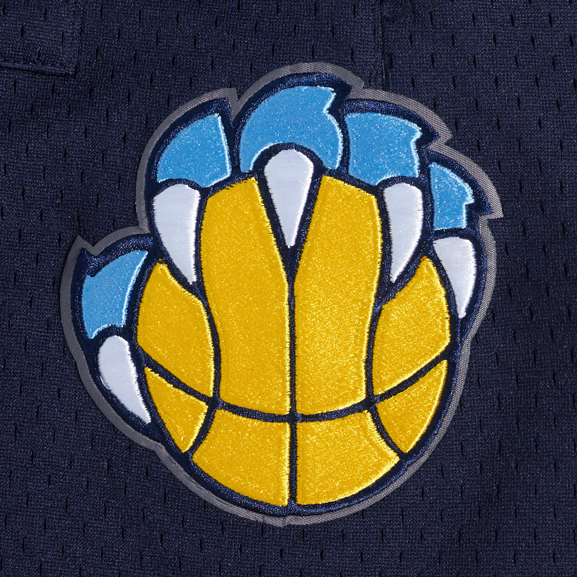 NBA MEMPHIS GRIZZLIES JA MORANT #12 MEN'S MESH SHORT (MIDNIGHT NAVY) - Image 7