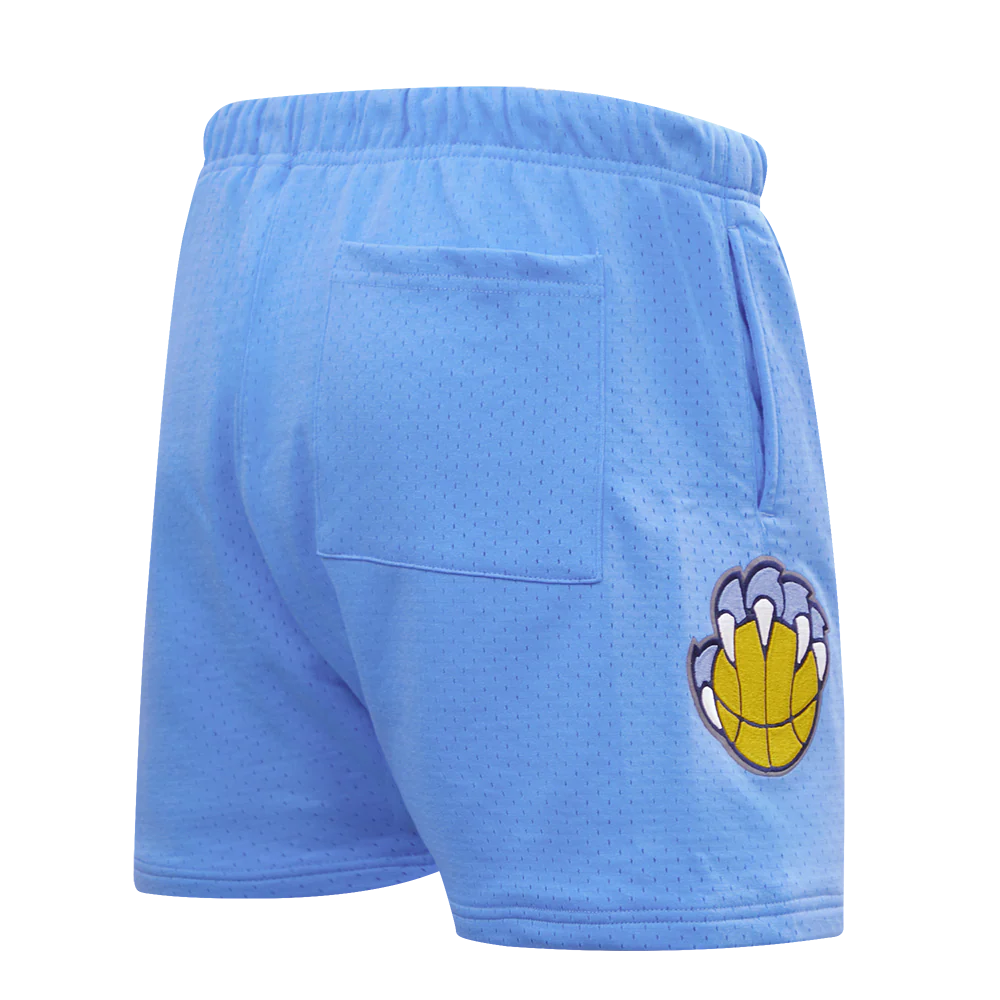 NBA MEMPHIS GRIZZLIES MESH MEN'S MESH SHORT (UNIVERSITY BLUE) - Image 3