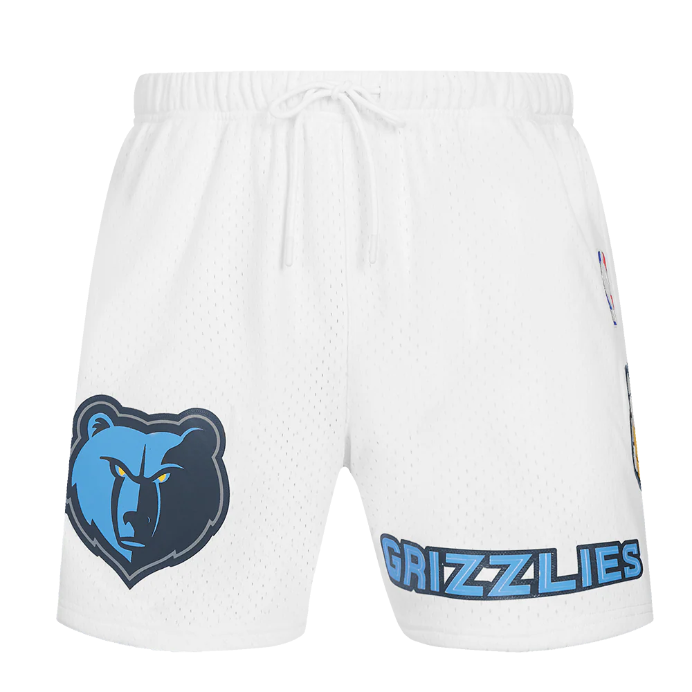 NBA MEMPHIS GRIZZLIES MESH MEN'S MESH SHORT (WHITE) - Image 2