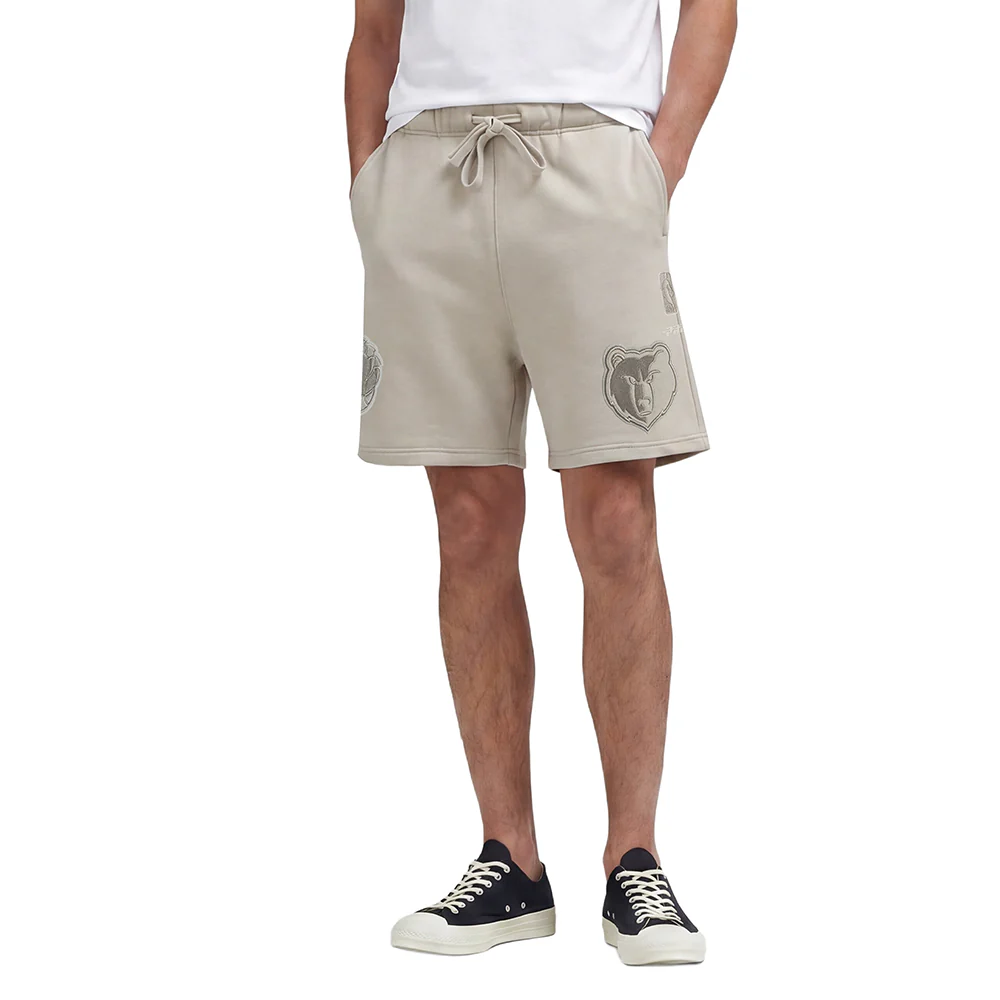 NBA MEMPHIS GRIZZLIES NEUTRAL MEN'S SHORT (TAUPE)