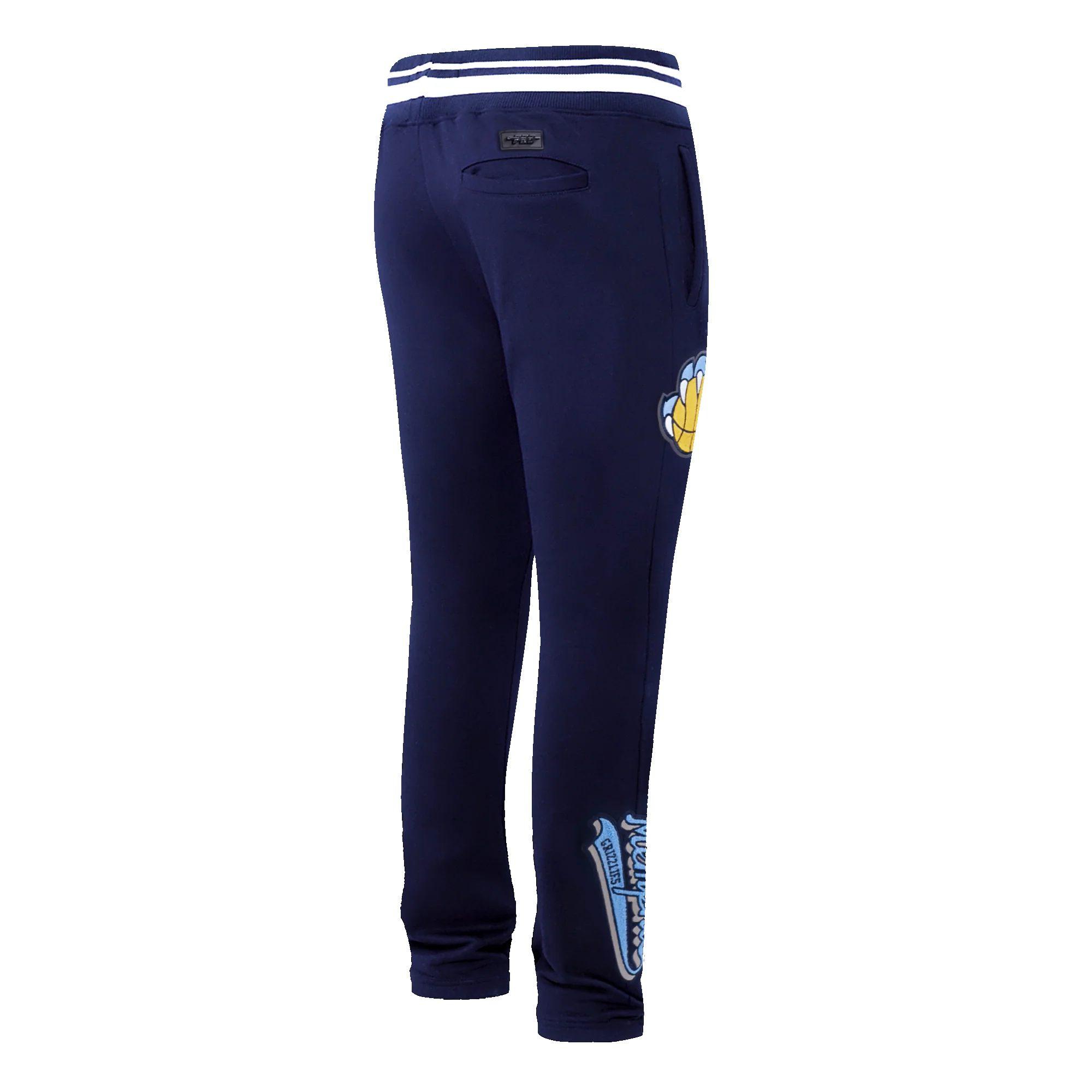 NBA MEMPHIS GRIZZLIES SCRIPT TAIL MEN'S RIB FLEECE SWEATPANT (MIDNIGHT NAVY) - Image 11