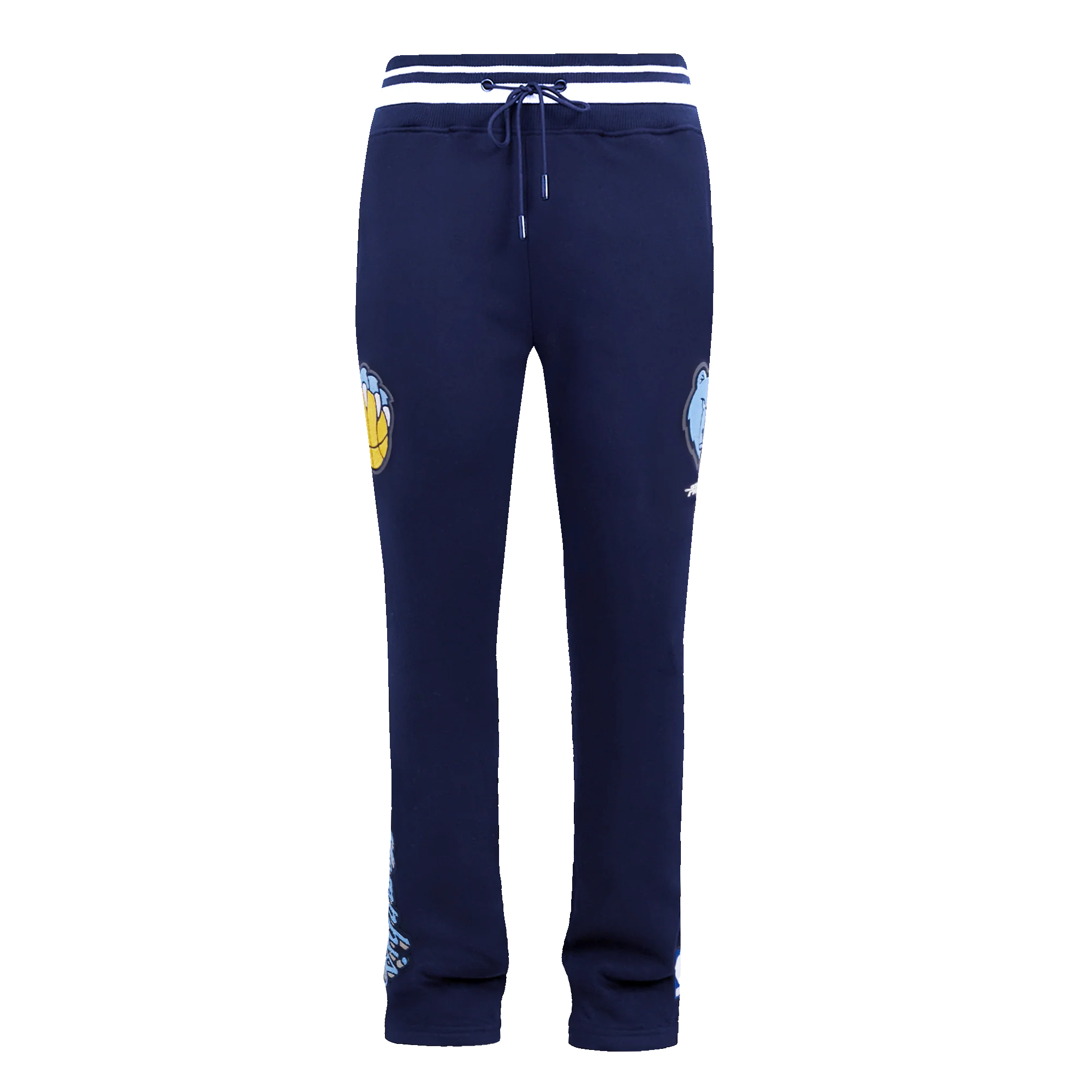 NBA MEMPHIS GRIZZLIES SCRIPT TAIL MEN'S RIB FLEECE SWEATPANT (MIDNIGHT NAVY) - Image 8