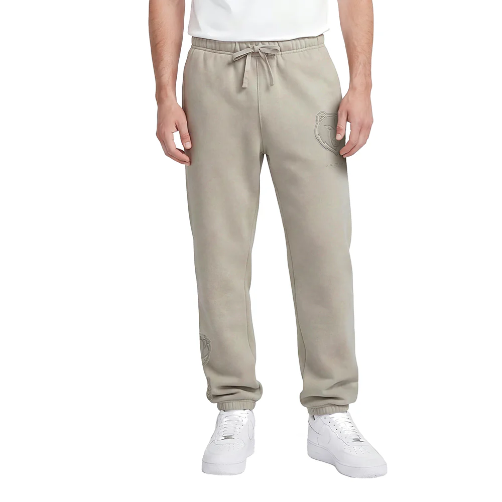 NBA MEMPHIS GRIZZLIES NEUTRAL FLEECE SWEATPANT (TAUPE)