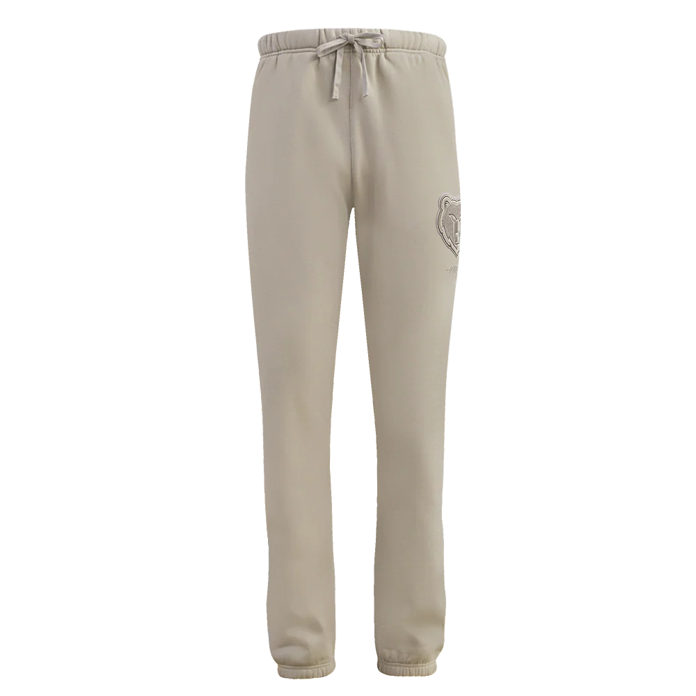 NBA MEMPHIS GRIZZLIES NEUTRAL FLEECE SWEATPANT (TAUPE) - Image 4