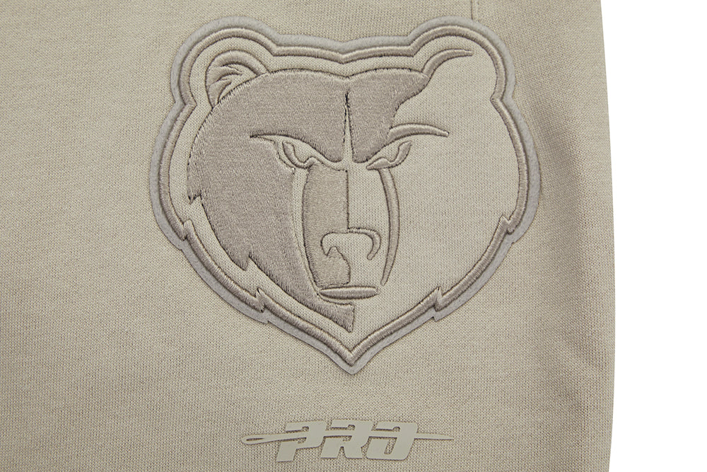 NBA MEMPHIS GRIZZLIES NEUTRAL FLEECE SWEATPANT (TAUPE) - Image 9