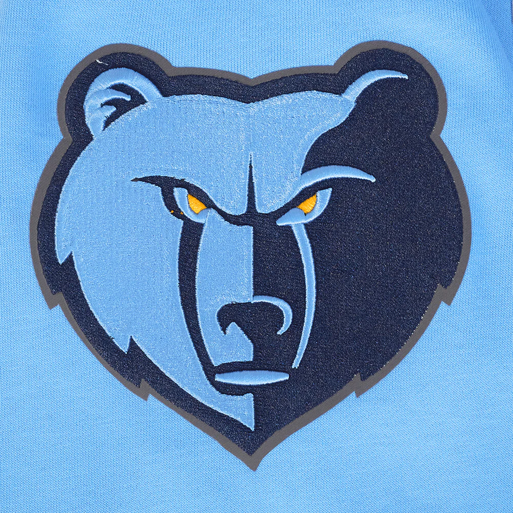 NBA MEMPHIS GRIZZLIES TEAM PENNANTS MEN'S RIB FLEECE PULLOVER HOODIE (UNIVERSITY BLUE) - Image 6