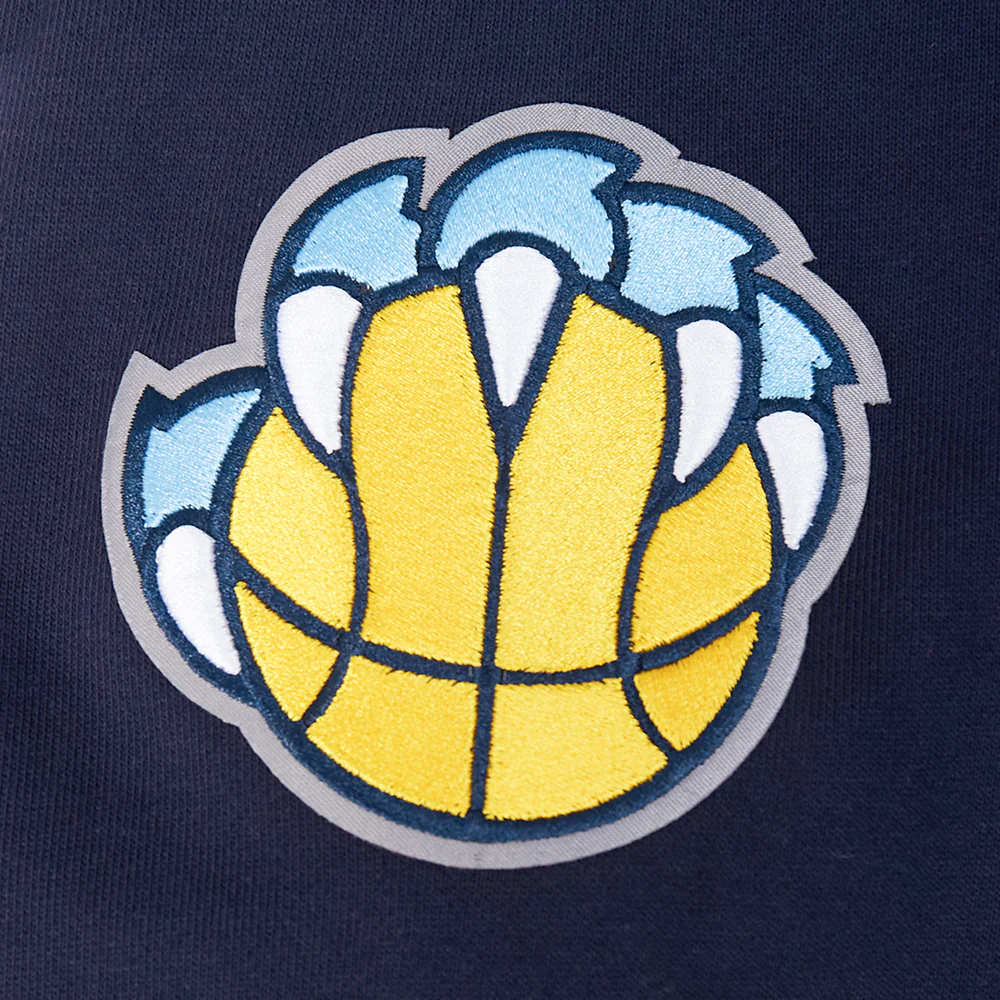 NBA MEMPHIS GRIZZLIES CITY ARCH MEN'S FLC 1/4 ZIP (MIDNIGHT NAVY) - Image 8